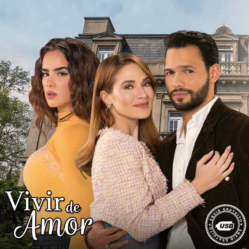 Comprar la Telenovela Vivir de amor Completo en USB Y DVD.