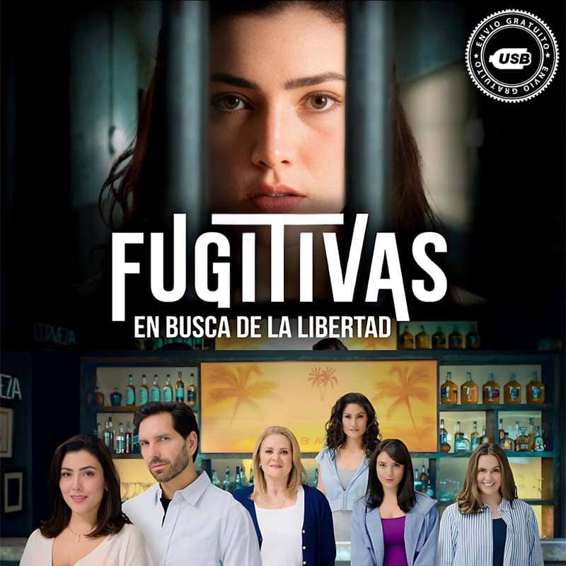 Comprar la Telenovela Fugitivas en busca de la libertad Completo en USB Y DVD.